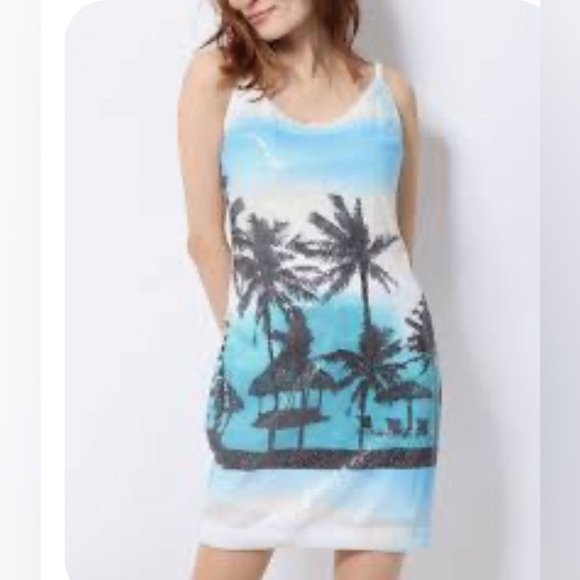 Guess Summer Days Sequin Dress Size Medium Great‎ Condition - Picture 1 of 9